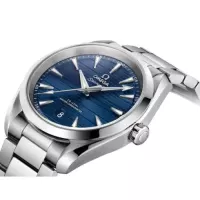 Omega Seamaster Aqua Terra Men Automatic Blue Stainless Steel Watch O22010382003001 - view 5