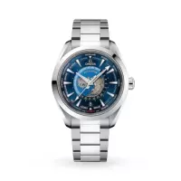 Omega Seamaster Aqua Terra Men Automatic Blue Stainless Steel Watch O22010432203001 - view 1