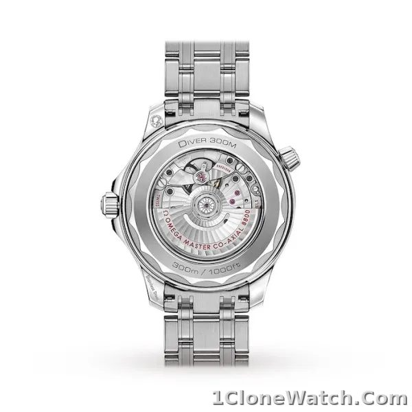 Omega Seamaster Men Automatic Blue Stainless Steel Watch O21030422003001 - detail