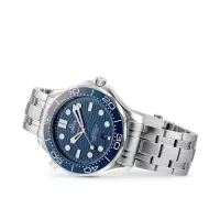 Omega Seamaster Men Automatic Blue Stainless Steel Watch O21030422003001 - view 4