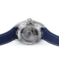 Omega Seamaster Aqua Terra Men Automatic Blue Rubber Watch O22012382003001 - view 5