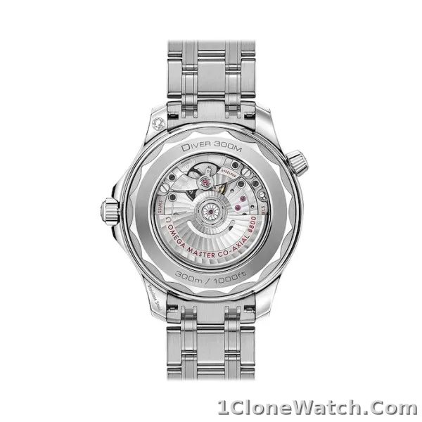 Omega Seamaster Men Automatic Black Stainless Steel Watch O21030422001001 - detail