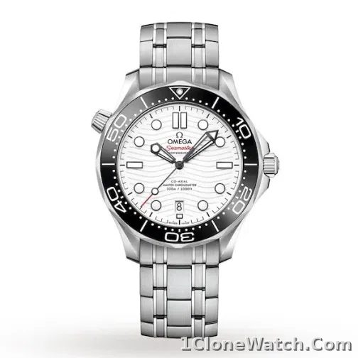 Omega Seamaster Men Automatic White Stainless Steel Watch O21030422004001