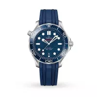 Omega Seamaster Men Automatic Blue Rubber Watch O21032422003001 - view 1