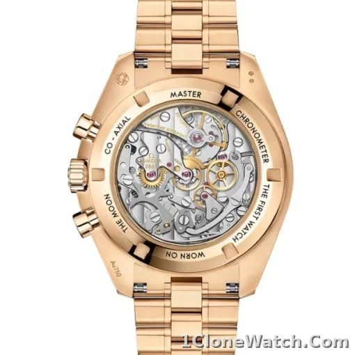 Omega Speedmaster Men Automatic Gold 18ct Yellow Gold Watch O31060425099002 - detail