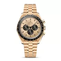 Omega Speedmaster Men Automatic Gold 18ct Yellow Gold Watch O31060425099002 - view 1