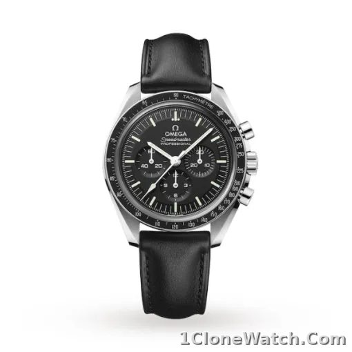 Omega Speedmaster Men Automatic Black Leather Watch O31032425001002