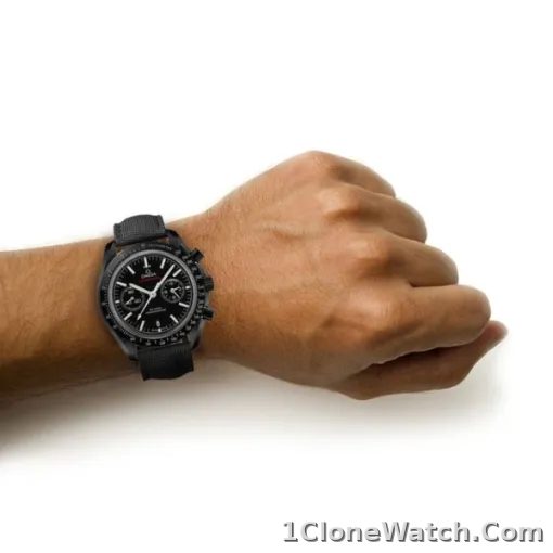 Omega Speedmaster Men Automatic Black Fabric Watch O31192445101007 - detail