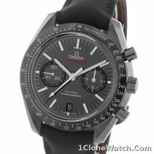 Omega Speedmaster Men Automatic Black Fabric Watch O31192445101007 - detail