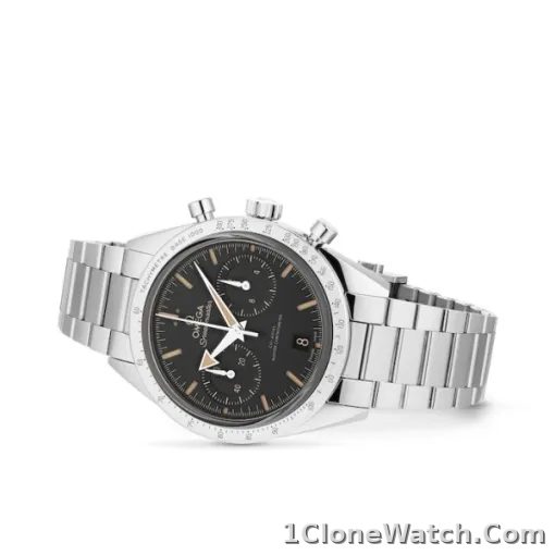 Omega Speedmaster Men Automatic Black Stainless Steel Watch O33210415101001 - detail
