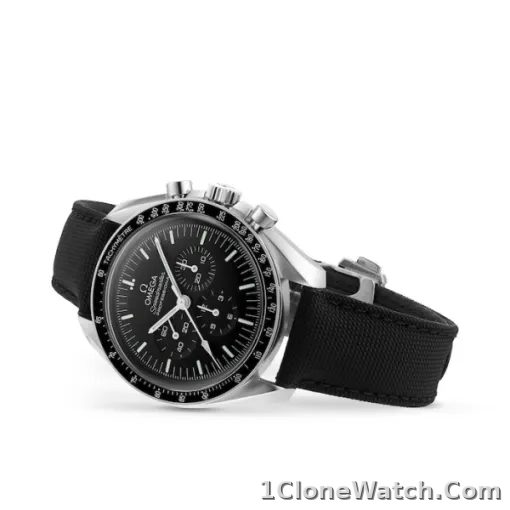 Omega Speedmaster Men Automatic Black Nylon Watch O31032425001001 - detail