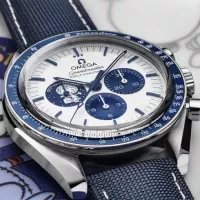 Omega Speedmaster Men Automatic Silver Nylon Watch O31032425002001 - view 4