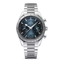 Omega Speedmaster Men Automatic Blue Stainless Steel Watch O33210415103001 - view 1