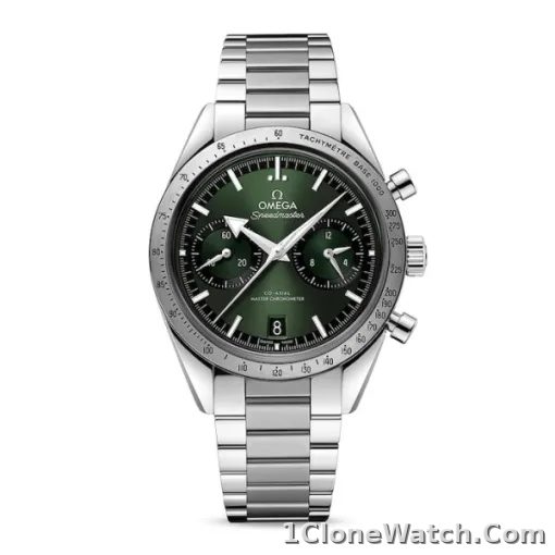 Omega Speedmaster Men Automatic Green Stainless Steel Watch O33210415110001