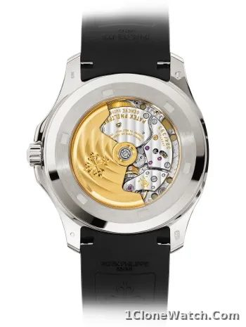 Patek Philippe Aquanaut Date Black Strap Stainless Steel 5167A-001 - detail