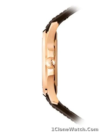 Patek Philippe Aquanaut Date Brown Strap Rose Gold 5167R-001 - detail