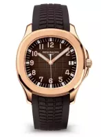 Patek Philippe Aquanaut Date Brown Strap Rose Gold 5167R-001 - view 1