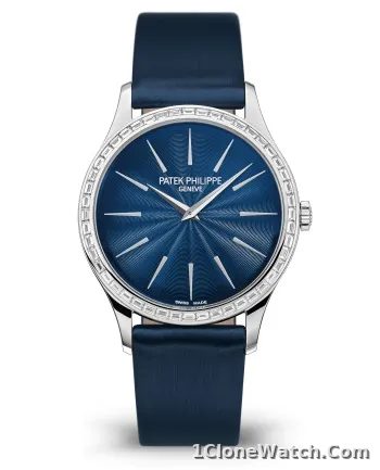 Patek Philippe Calatrava Diamond Night Blue Ladies watch 4897/300G