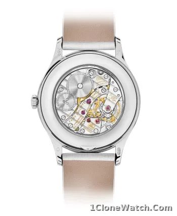Patek Philippe Calatrava Diamond Gray Dial Ladies watch 4897G-010 - detail