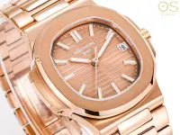 OSFactory Rose Gold Nautilus Style Watch - view 5
