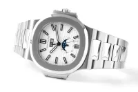 Patek Philippe Nautilus Silver Annual Calendar - view 3