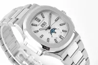 Patek Philippe Nautilus Silver Annual Calendar - view 5
