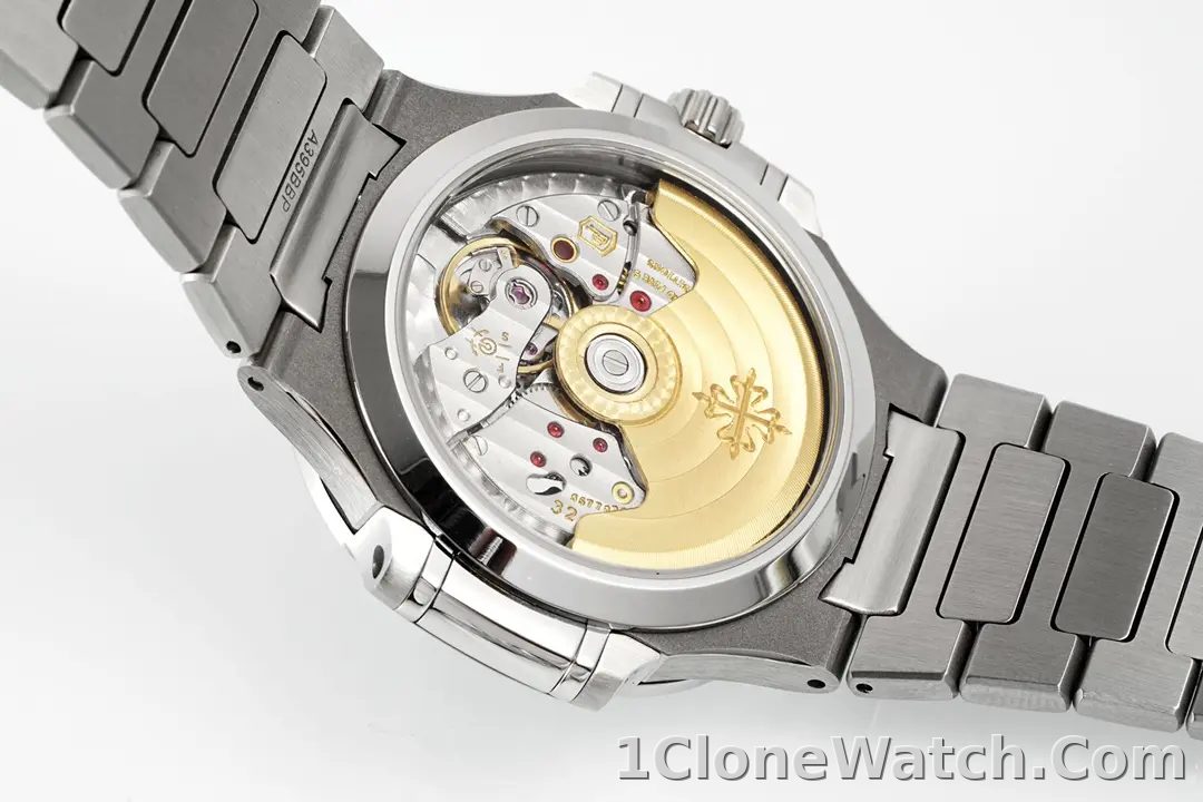 Patek Philippe Nautilus Grey Dial Watch - detail