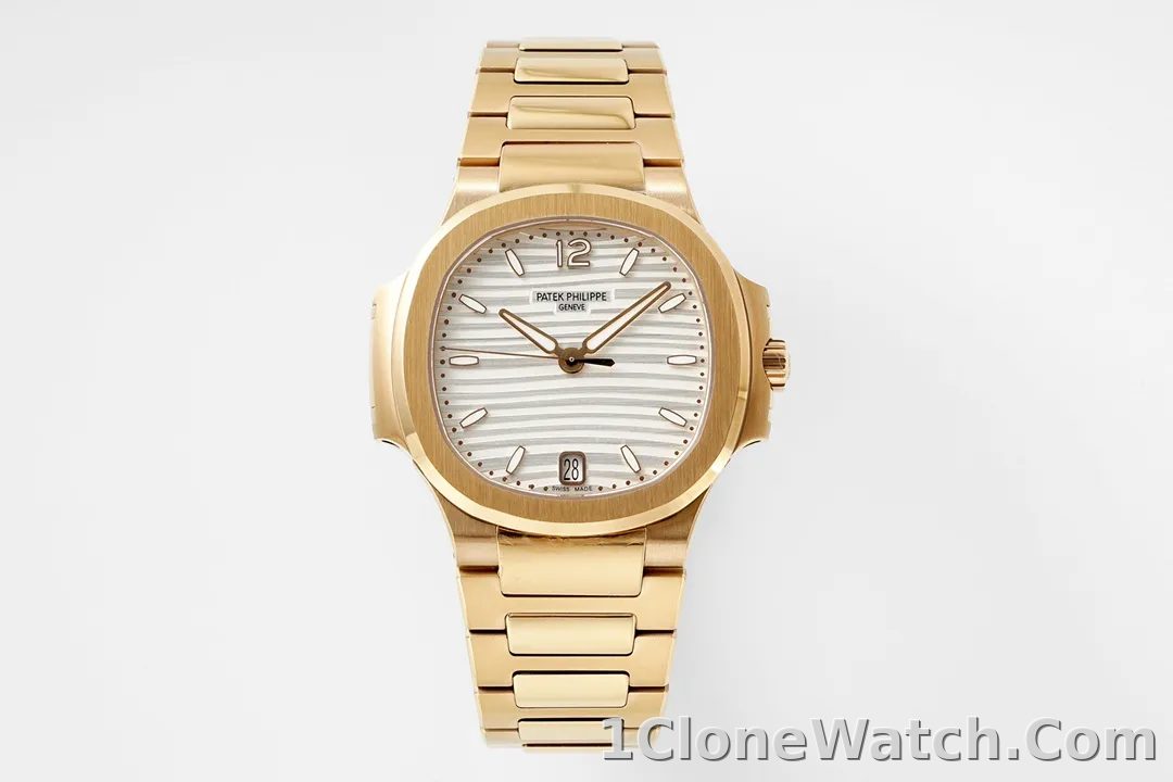 Patek Philippe Gold Nautilus Ladies Watch