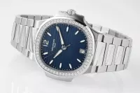 Patek Philippe Blue Nautilus Ladies Watch - view 8