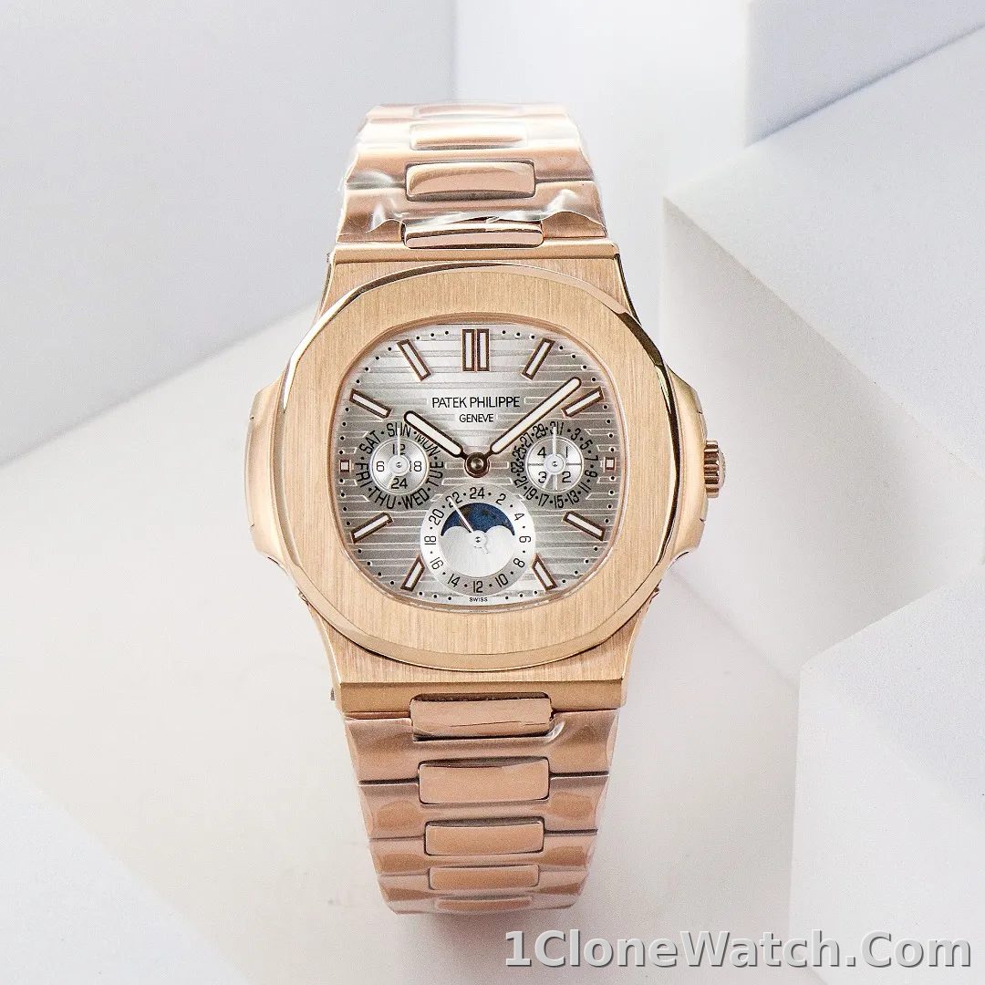 Patek Philippe Rose Gold Nautilus Watch