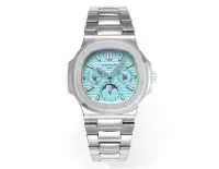 Patek Philippe Nautilus Blue Perpetual Calendar - view 1