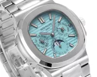 Patek Philippe Nautilus Blue Perpetual Calendar - view 6