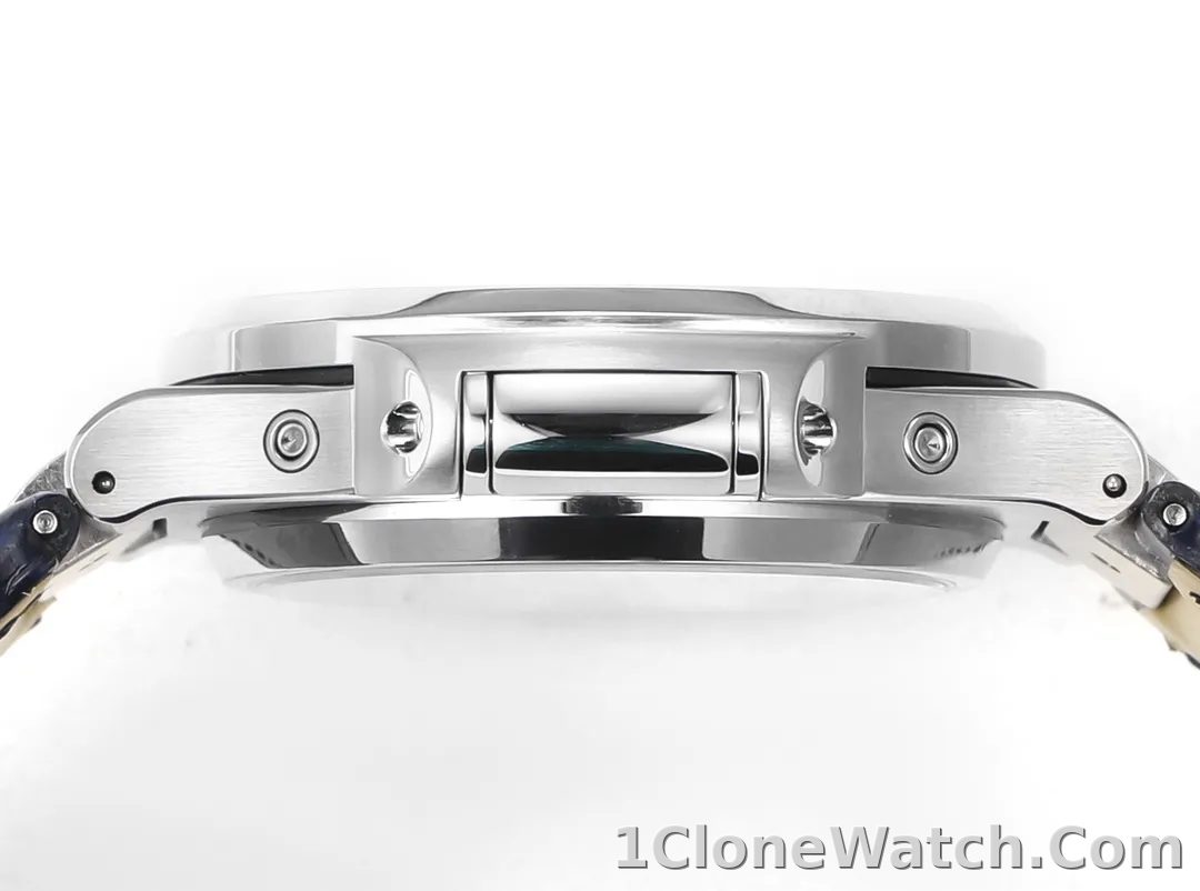 TW Patek Philippe Nautilus Blue Strap Watch - detail