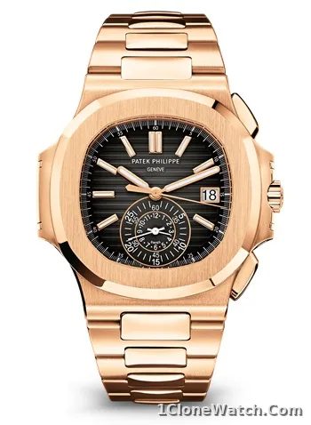 Patek Philippe Nautilus Chronograph Date Full Gold 5980/1R-001