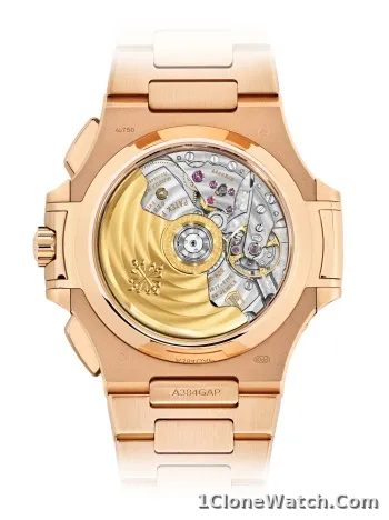 Patek Philippe Nautilus Chronograph Date Full Gold 5980/1R-001 - detail