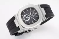 Patek Philippe Nautilus Blue Rubber Strap Watch - view 5