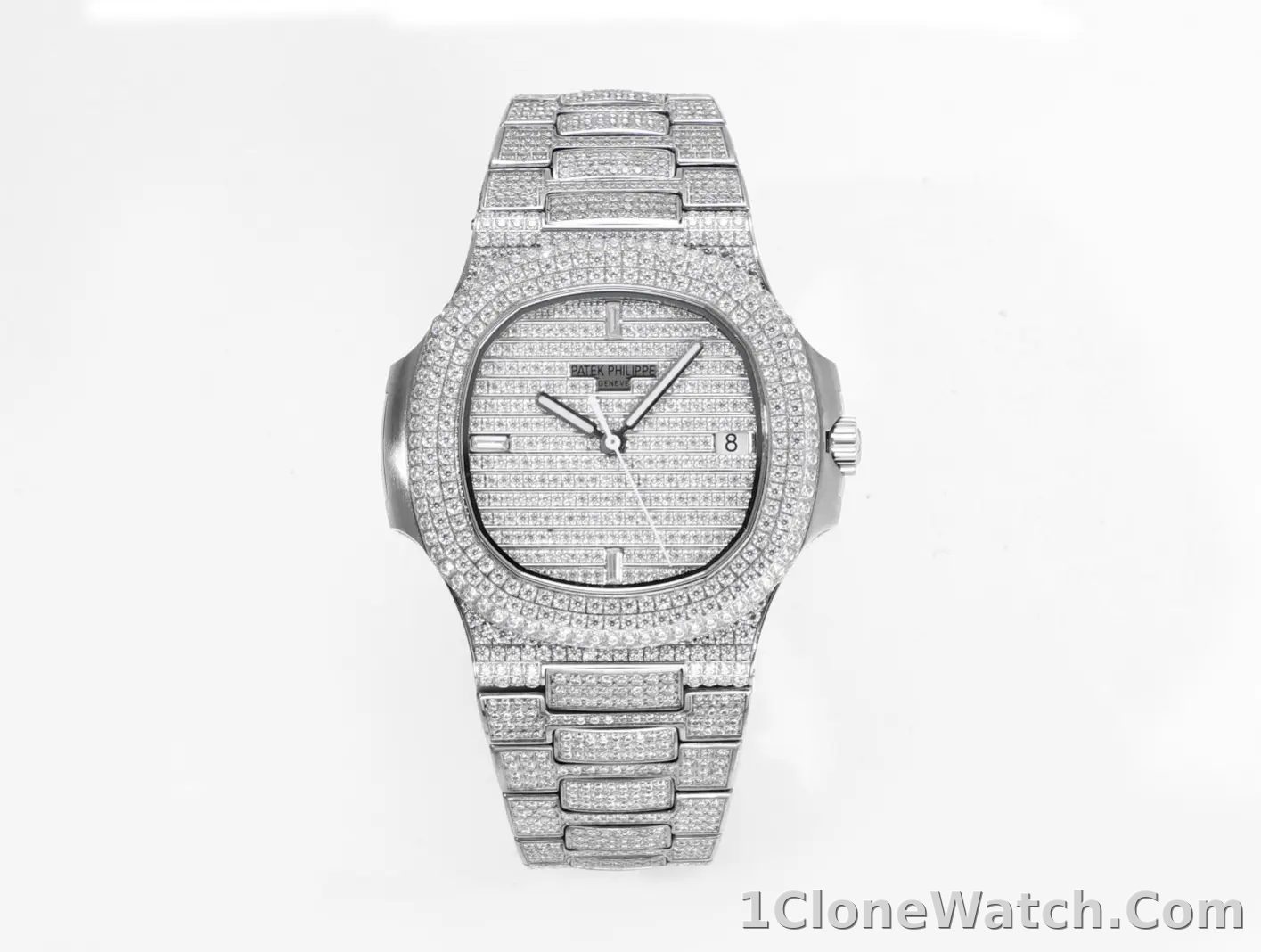 Patek Philippe Nautilus Full Star Watch, Platinum