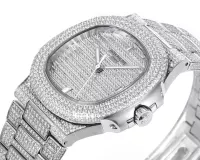 Patek Philippe Nautilus Full Star Watch, Platinum - view 6