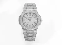 Patek Philippe Nautilus Full Star Platinum Watch - view 1