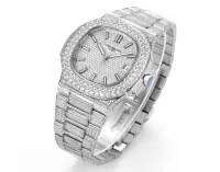 Patek Philippe Nautilus Full Star Platinum Watch - view 3