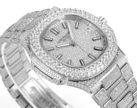 Patek Philippe Nautilus Full Star Platinum Watch - view 4