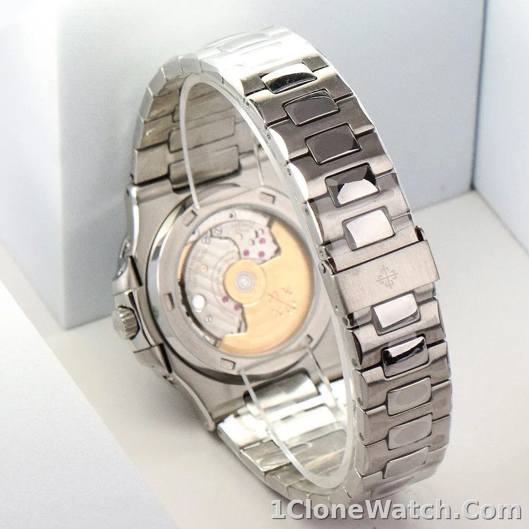 Patek Philippe Nautilus Black Perpetual Calendar - detail