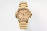 Patek Philippe Rose Gold Nautilus Watch - view 1