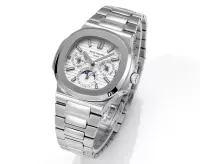 Patek Philippe Silver Nautilus Watch - view 4