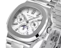 Patek Philippe Silver Nautilus Watch - view 5