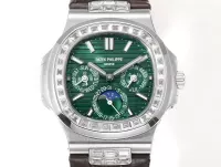 Patek Philippe Green Nautilus Watch - view 3