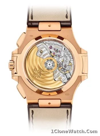 Patek Philippe Nautilus Chronograph Date Rose Gold 5980R-001 - detail