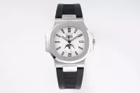 Patek Philippe Nautilus Blue Rubber Strap Watch - view 1