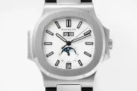 Patek Philippe Nautilus Blue Rubber Strap Watch - view 3