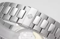 Patek Philippe Silver Nautilus Chronograph Watch - view 9